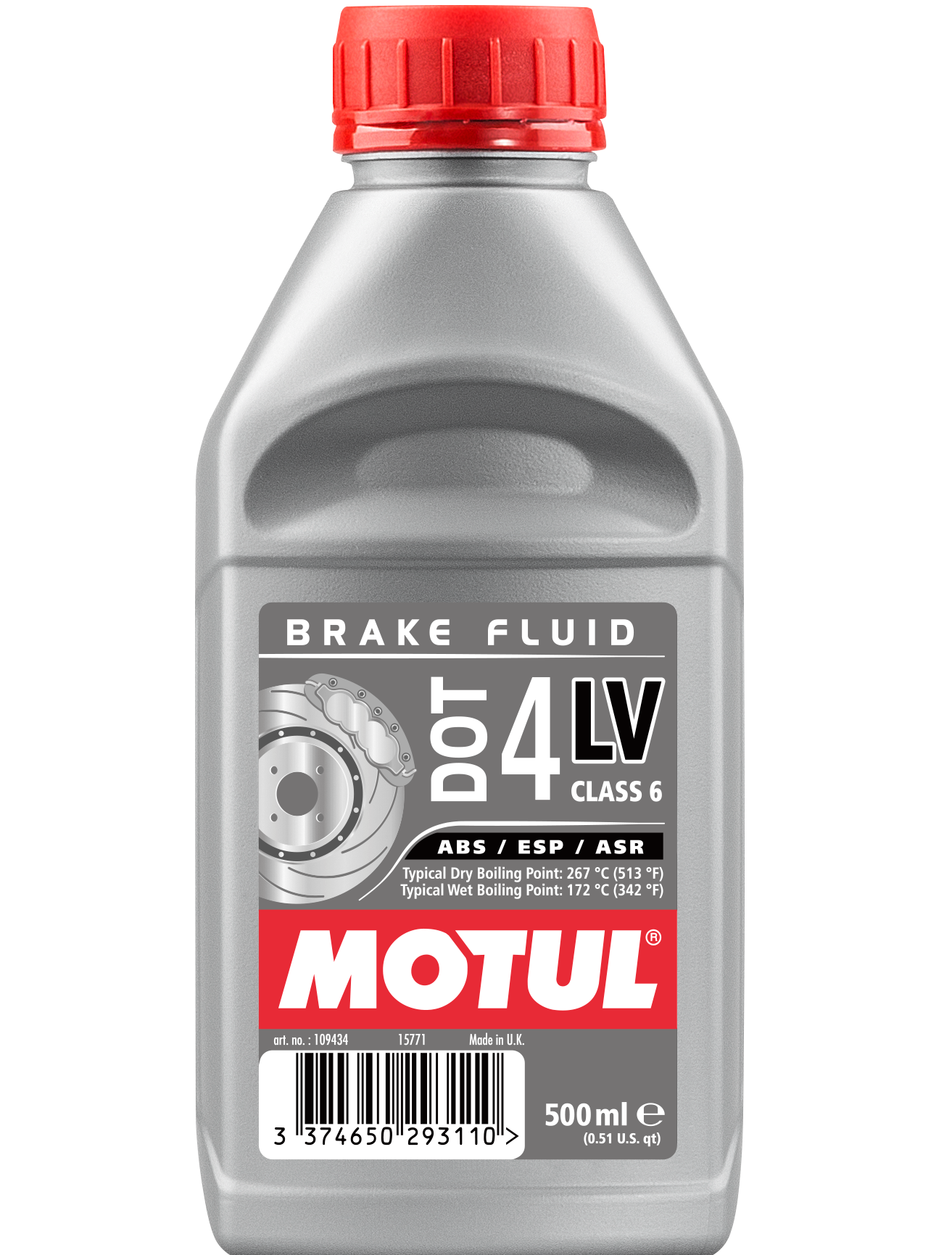M DOT 4 LV BRAKE FLUID 0.5L